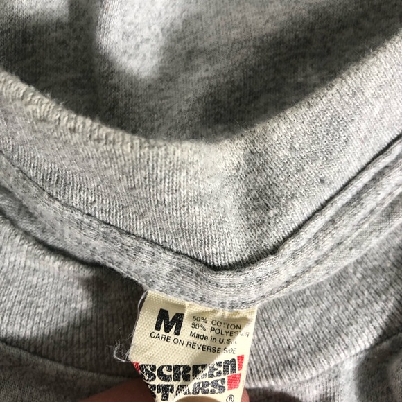 Vintage Never Mess With Your Armorer Screen Stars short sleeve Tshirt. Sz Medium - Picture 4 of 5